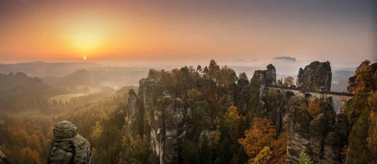 Haus Am Wald Bad Schandau Exterior foto